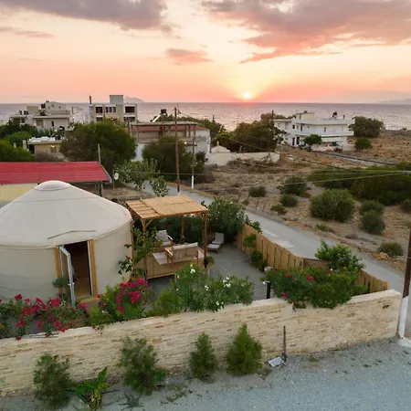 Yurt Kalamaki Seaside Glamping