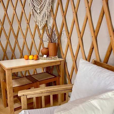 Camping Yurt Kalamaki Seaside Glamping Tympáki