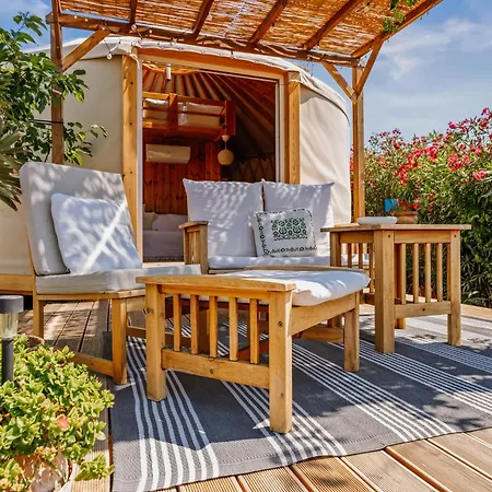 Yurt Kalamaki Seaside Glamping