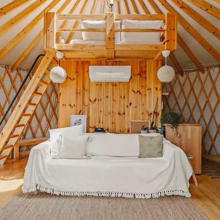 Yurt Kalamaki Seaside Glamping